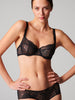 Exotica Sheer Demi - Black