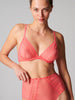 Iris Underwire Plunge - Papaya