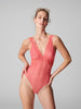 Iris Bodysuit - Papaya