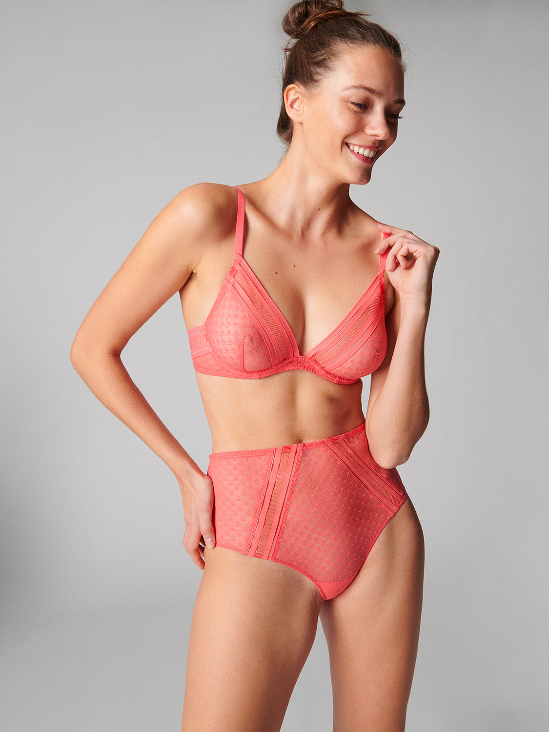 Iris Retro Brief - Papaya