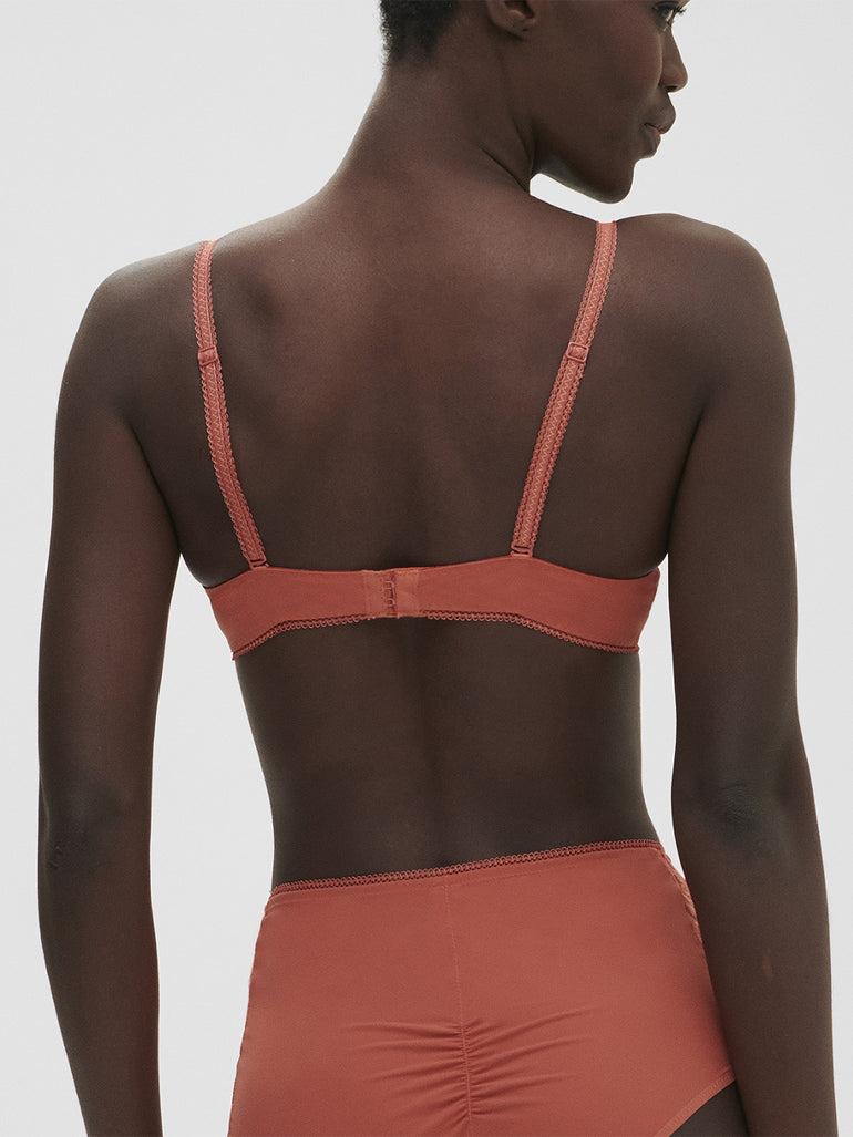 Amazone Full Coverage Plunge - Texas Pink
