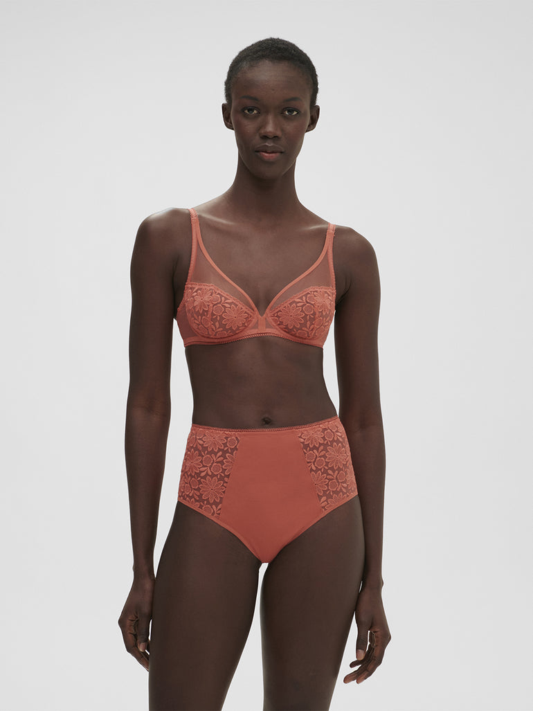 Amazone Full Coverage Plunge - Texas Pink