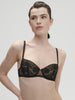 Amazone Sheer Demi - Black