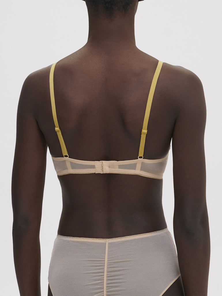 Adele Triangle Bralette - Ginger