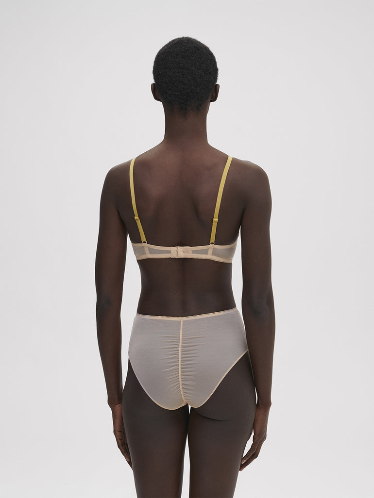 Adele Triangle Bralette - Ginger