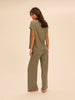 Short Sleeve Top - Clay Green