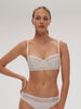 Half cup bra - Natural