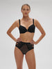 High-waist brief - Black