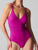 Calysta Wireless Padded One-Piece - Bougainvillea