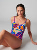 Underwired one-piece swimsuit - Palm Garden