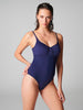 Underwired one-piece swimsuit - Midnight