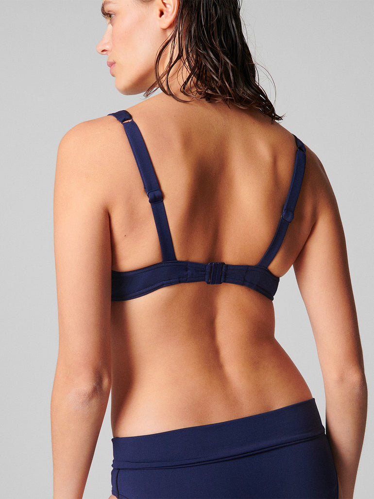 Calysta Underwire Plunge - Midnight
