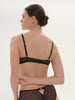 Soft cup triangle bra - Black