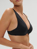 Wireless support bikini triangle - Black
