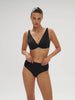 Wireless support bikini triangle - Black