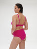 Underwired bikini top - Hibiscus Pink
