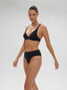 Wireless support bikini triangle - Black