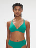Wireless support bikini triangle - Waterfall Green