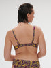 Underwired bikini top - Agadir Purple Print