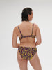 Underwired bikini top - Agadir Purple Print