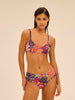 Underwired bikini triangle - Bloom Print
