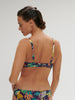 Underwired bikini triangle - Seaside Blue Print
