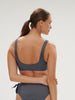 Wireless bikini triangle - Lurex Midnight