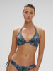 Underwired triangle bra - Jungle Night Print