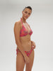 Underwired triangle bra - Jungle Dawn Print