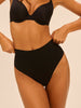 High waist shaper thong - Black
