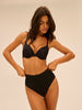 High waist shaper thong - Black