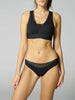 Harmony Medium Impact Wireless Sports Bra - Black