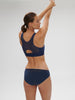 Wireless sports bra - Midnight