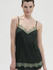 Satin Secrets Top - Kolsaï Green