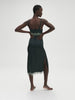 Satin Secrets Long Nightdress - Kolsaï Green