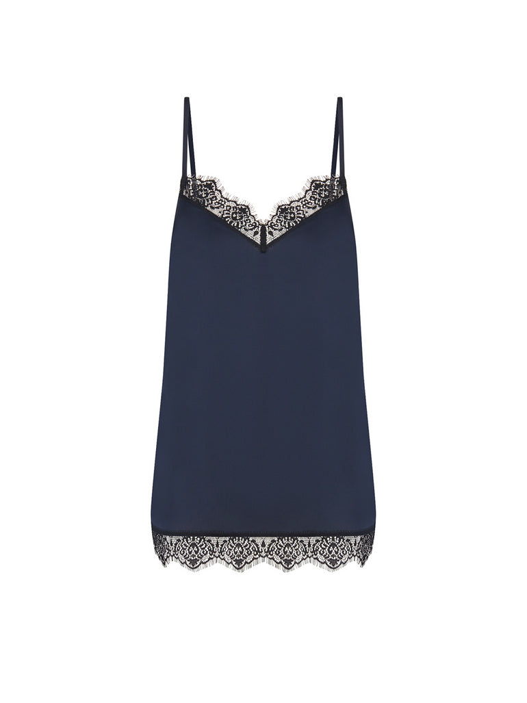 Satin Secrets Top - Full Moon