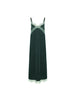 Satin Secrets Long Nightdress - Kolsaï Green