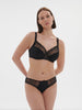 Full cup support bra - Gem Black