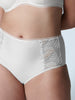 High-waist brief - Cream