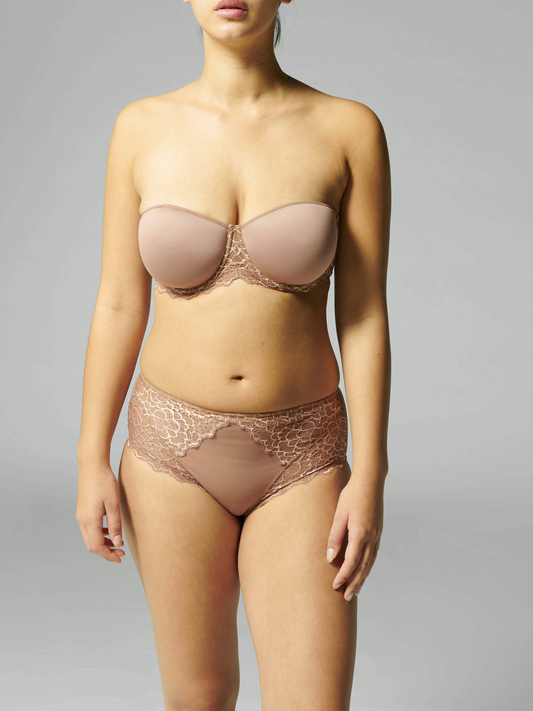 Caresse Strapless - Coco Brown
