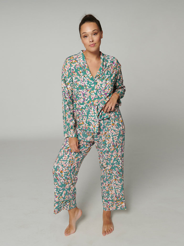 Songe Long Sleeve Top - Reef Print