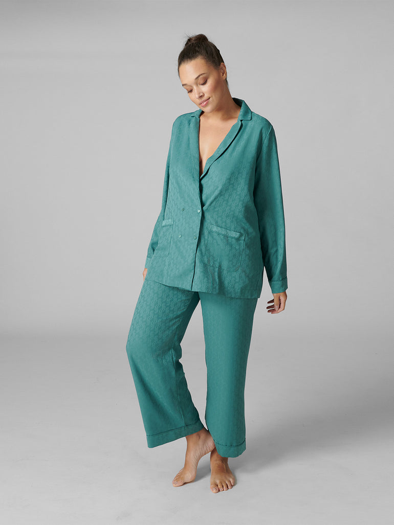 Caprice Short Sleeve Top  - Boreal Green