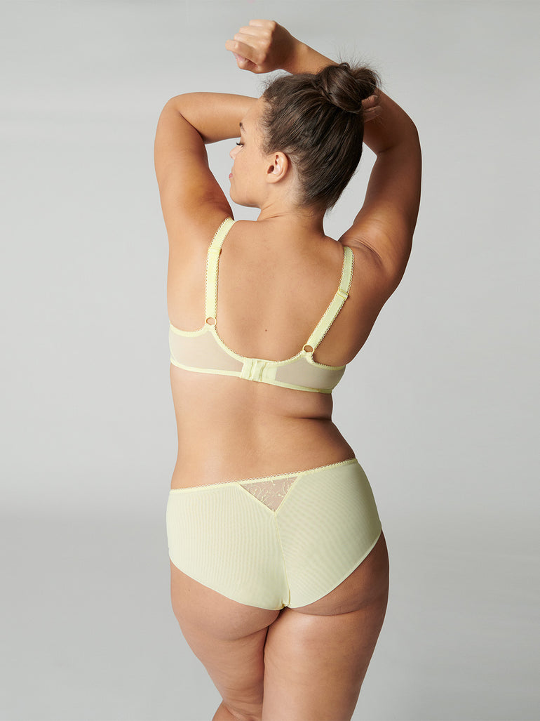 Full cup bra - Yuzu Yellow