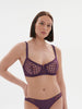 Half cup bra - Euphoria Purple