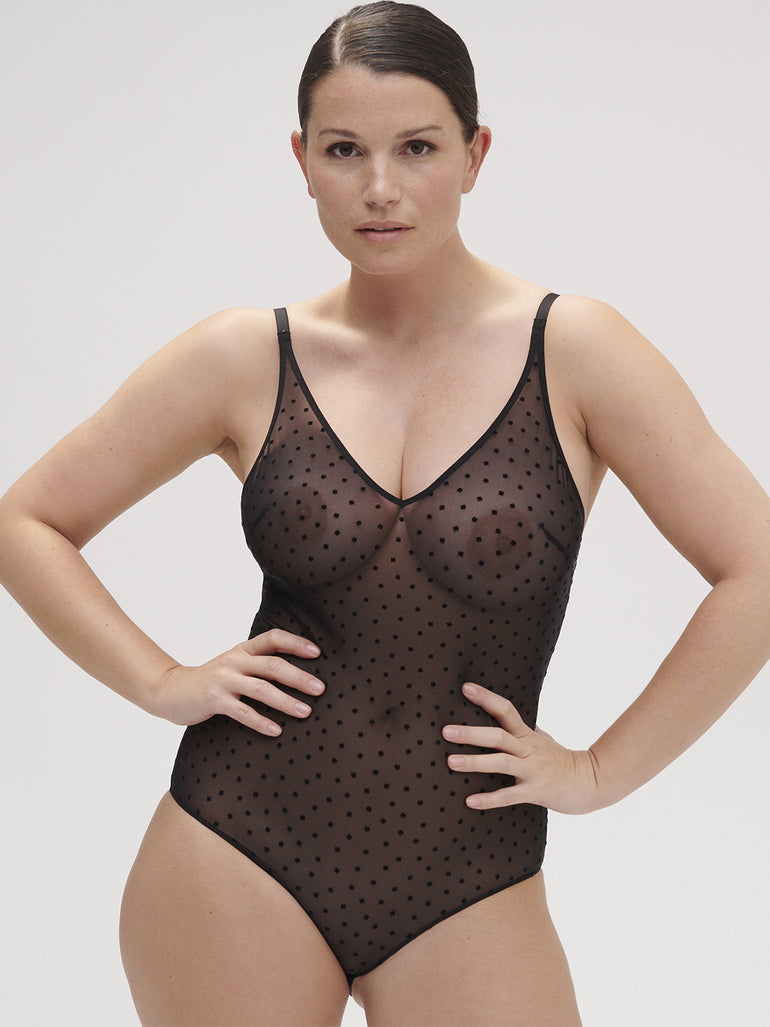 Lucie Bodysuit - Black