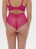 High-waist brief - Hibiscus Pink