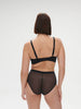 High-waist brief - Black