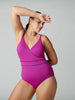 Calysta Wireless Padded One-Piece - Bougainvillea