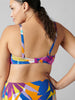 Calysta Underwire Bandeau - Palm Garden