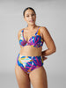 Calysta Underwire Plunge - Palm Garden